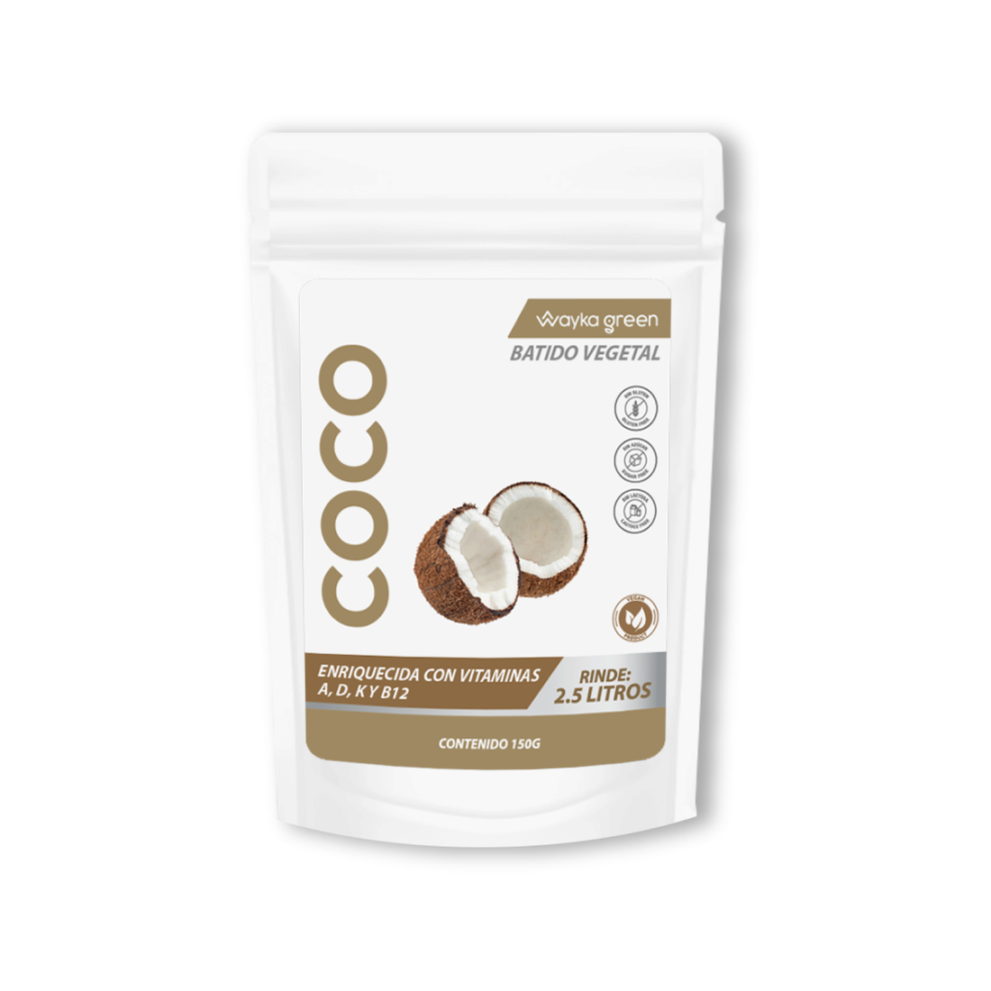Batido Vegetal de Coco