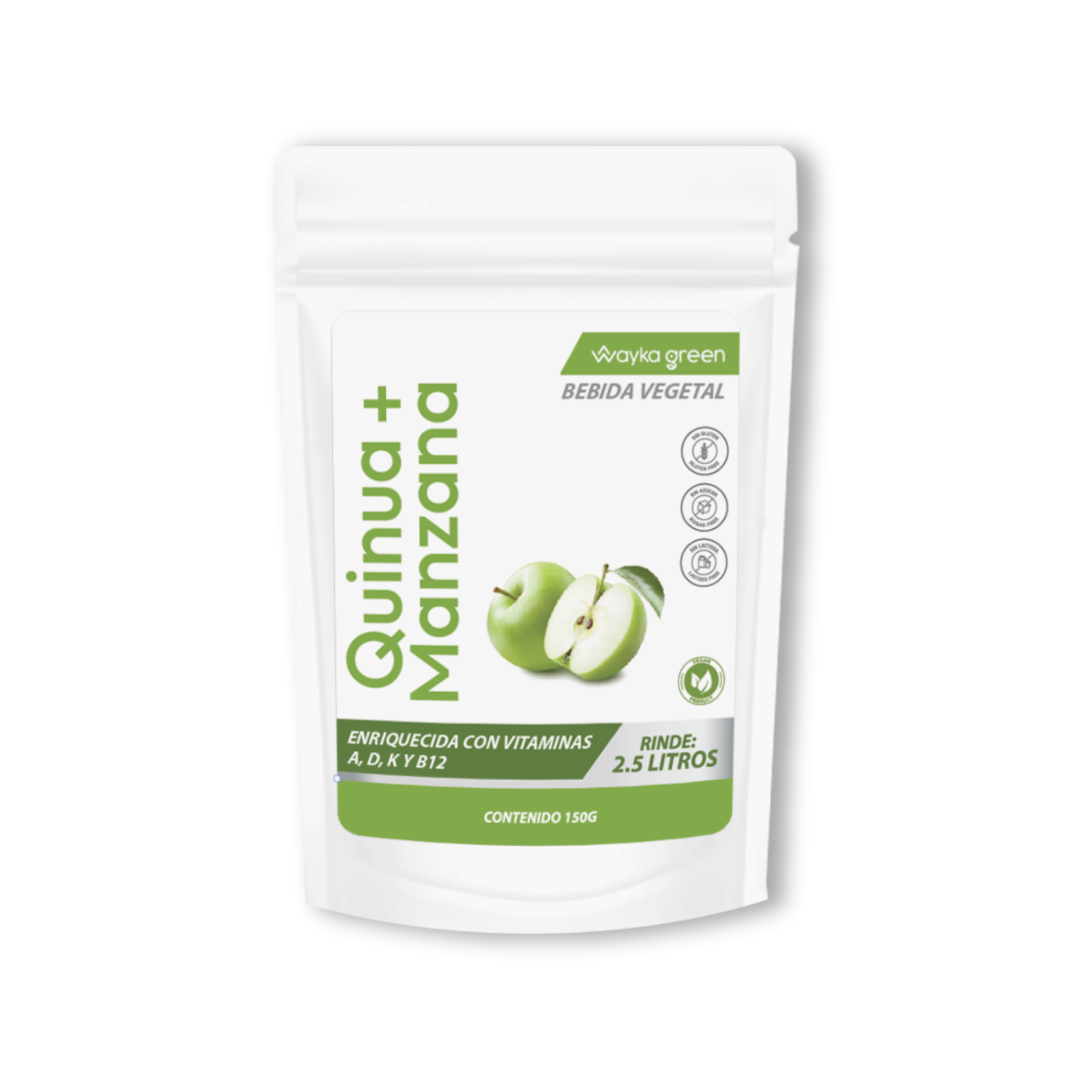 Batido Vegetal de Quinua y Manzana