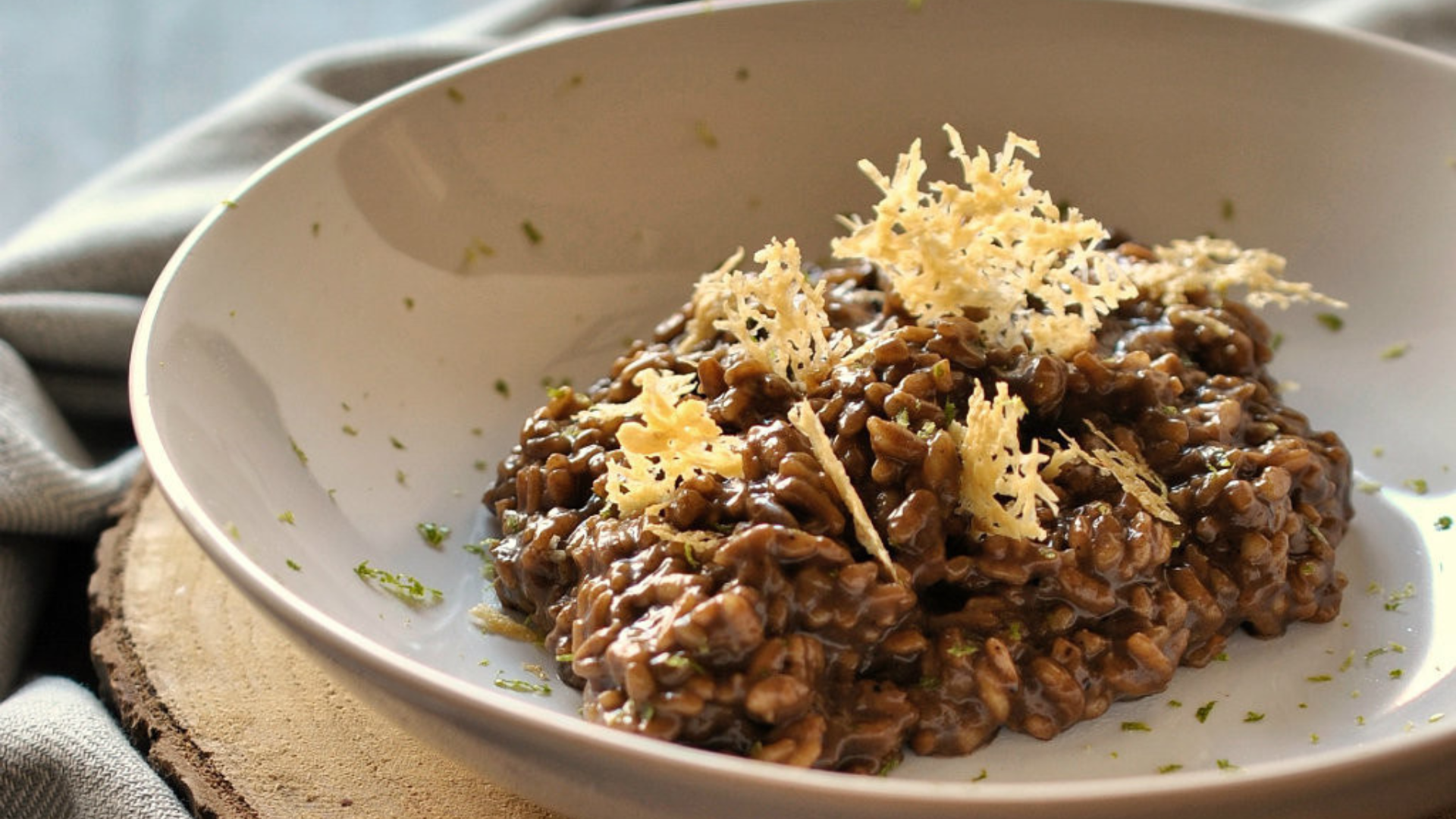 Rissotto de Ajo Negro